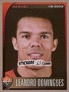 Sticker Leandro Domingues - Campeonato Brasileiro 2009 n. 299 - Panini