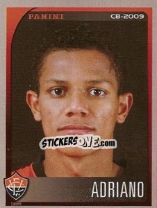 Cromo Adriano - Campeonato Brasileiro 2009 n. 300 - Panini