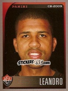 Figurina Leandro - Campeonato Brasileiro 2009 - Panini