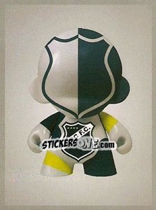 Sticker Camisa do ABC - Campeonato Brasileiro 2009 n. 305 - Panini