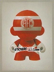 Cromo Camisa do América-RN - Campeonato Brasileiro 2009 n. 306 - Panini
