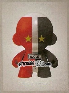 Sticker Camisa do Atlético Goianiense - Campeonato Brasileiro 2009 n. 307 - Panini