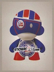 Sticker Camisa Do Bahia - Campeonato Brasileiro 2009 n. 308 - Panini