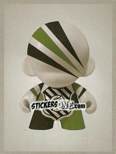 Sticker Camisa do Figueirense - Campeonato Brasileiro 2009 n. 314 - Panini