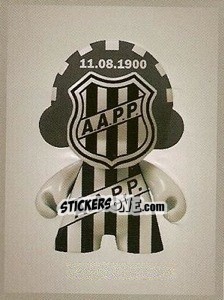Cromo Camisa do Ponte Preta - Campeonato Brasileiro 2009 n. 320 - Panini