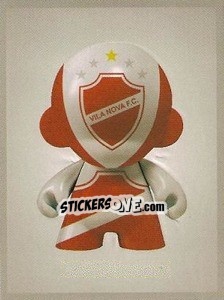 Cromo Camisa do Vila Nova - Campeonato Brasileiro 2009 n. 324 - Panini