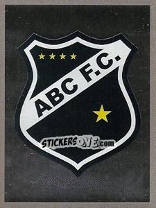 Cromo Escudo do ABC - Campeonato Brasileiro 2009 - Panini