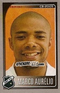 Sticker Marco Aurélio - Campeonato Brasileiro 2009 - Panini