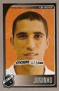 Sticker Juninho - Campeonato Brasileiro 2009 - Panini