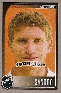 Figurina Sandro - Campeonato Brasileiro 2009 n. 335 - Panini