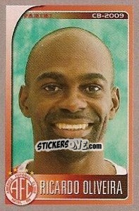Sticker Ricardo Oliveira - Campeonato Brasileiro 2009 n. 344 - Panini