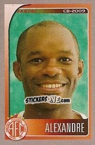 Cromo Alexandre - Campeonato Brasileiro 2009 n. 345 - Panini