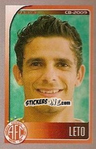 Cromo Leto - Campeonato Brasileiro 2009 n. 346 - Panini