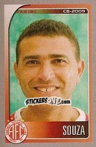 Cromo Souza - Campeonato Brasileiro 2009 - Panini