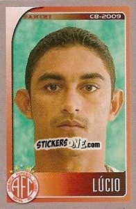 Cromo Lucio - Campeonato Brasileiro 2009 - Panini