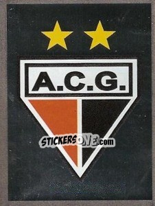 Sticker Escudo do Atlético Goianiense - Campeonato Brasileiro 2009 n. 353 - Panini