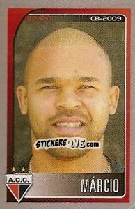 Sticker Márcio - Campeonato Brasileiro 2009 n. 355 - Panini