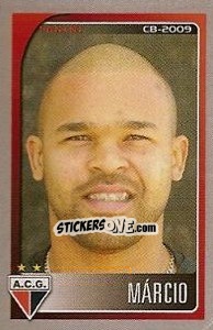 Sticker Márcio - Campeonato Brasileiro 2009 - Panini