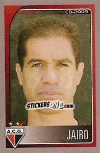 Sticker Jairo - Campeonato Brasileiro 2009 - Panini