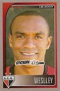 Sticker Weslley - Campeonato Brasileiro 2009 n. 362 - Panini