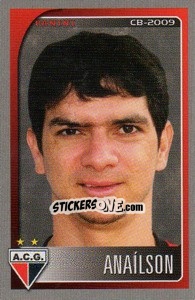 Sticker Anaílson - Campeonato Brasileiro 2009 - Panini