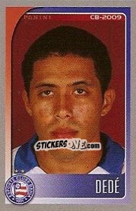 Sticker Dedé - Campeonato Brasileiro 2009 n. 370 - Panini