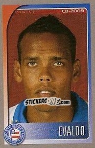Sticker Evaldo - Campeonato Brasileiro 2009 n. 371 - Panini
