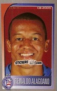 Sticker Reinaldo Alagoano - Campeonato Brasileiro 2009 n. 380 - Panini