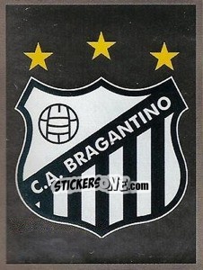 Sticker Escudo do Bragantino - Campeonato Brasileiro 2009 n. 381 - Panini