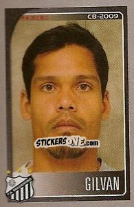 Cromo Gilvan - Campeonato Brasileiro 2009 n. 383 - Panini
