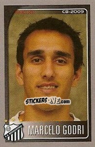 Sticker Marcelo Godri - Campeonato Brasileiro 2009 n. 384 - Panini