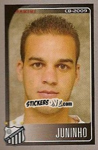 Sticker Juninho - Campeonato Brasileiro 2009 n. 389 - Panini