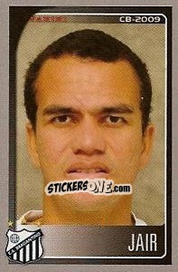 Sticker Jair - Campeonato Brasileiro 2009 - Panini