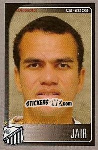 Cromo Jair - Campeonato Brasileiro 2009 - Panini