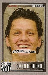 Sticker Danilo Bueno - Campeonato Brasileiro 2009 n. 392 - Panini