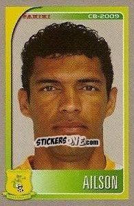 Cromo Ailson - Campeonato Brasileiro 2009 - Panini