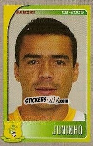 Sticker Juninho - Campeonato Brasileiro 2009 - Panini