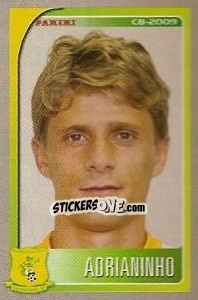 Sticker Adrianinho - Campeonato Brasileiro 2009 n. 402 - Panini
