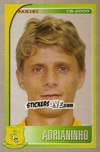 Sticker Adrianinho - Campeonato Brasileiro 2009 - Panini