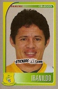 Figurina Iranildo - Campeonato Brasileiro 2009 n. 403 - Panini
