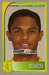 Cromo Moacri - Campeonato Brasileiro 2009 - Panini