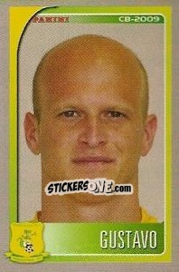 Figurina Gustavo Papa - Campeonato Brasileiro 2009 n. 408 - Panini