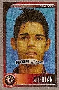 Cromo Aderlan - Campeonato Brasileiro 2009 - Panini