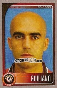 Cromo Giuliano - Campeonato Brasileiro 2009 - Panini