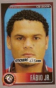 Figurina Fábio Junior - Campeonato Brasileiro 2009 - Panini