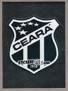 Sticker Escudo do Ceará - Campeonato Brasileiro 2009 - Panini