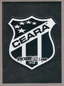 Sticker Escudo Do Ceará - Campeonato Brasileiro 2009 n. 423 - Panini