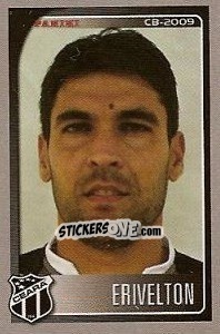 Sticker Erivélton - Campeonato Brasileiro 2009 - Panini