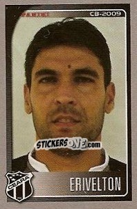 Cromo Erivélton - Campeonato Brasileiro 2009 - Panini