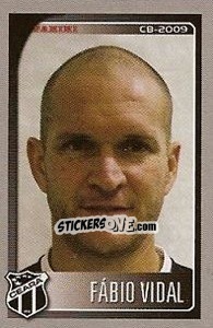 Cromo Fábio Vidal - Campeonato Brasileiro 2009 n. 429 - Panini